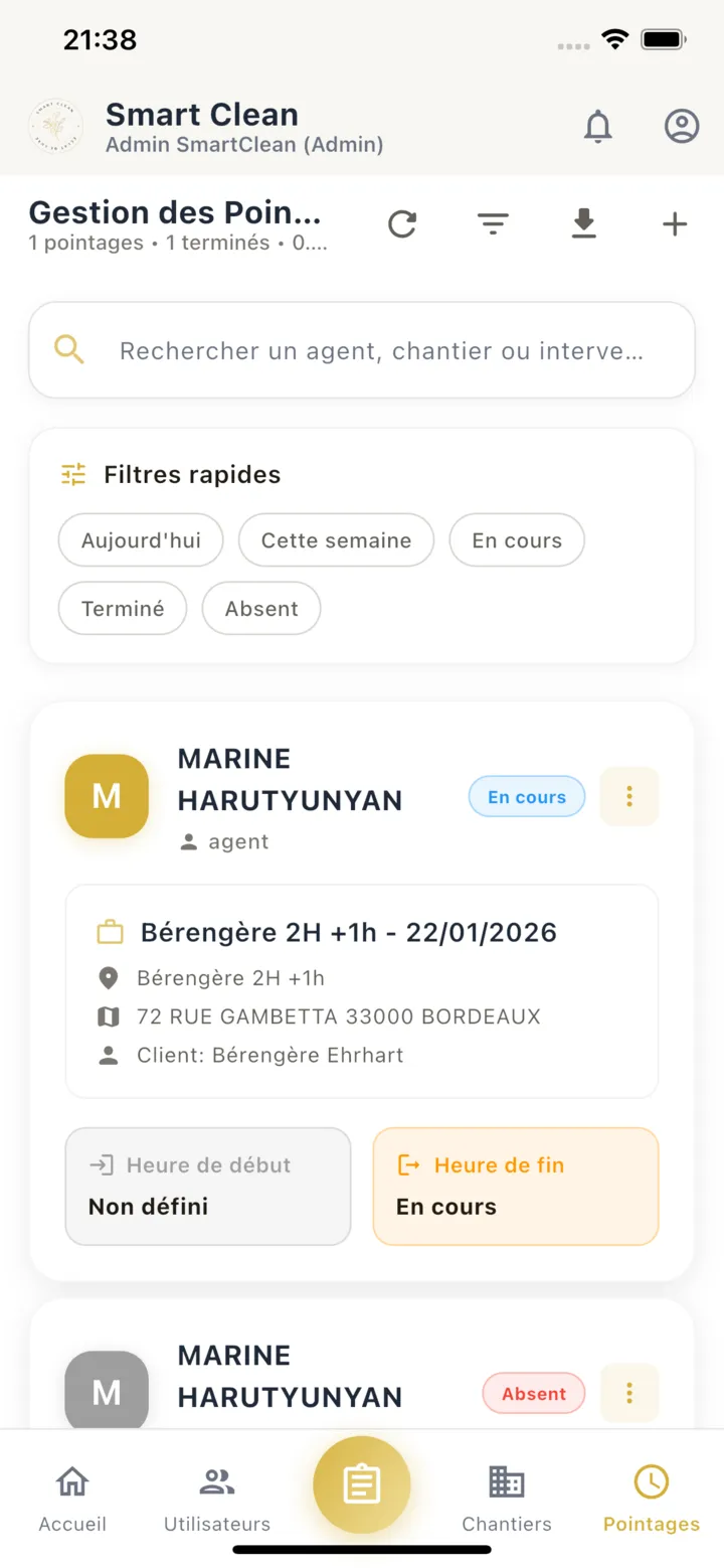 SmartClean mobile screenshot 4