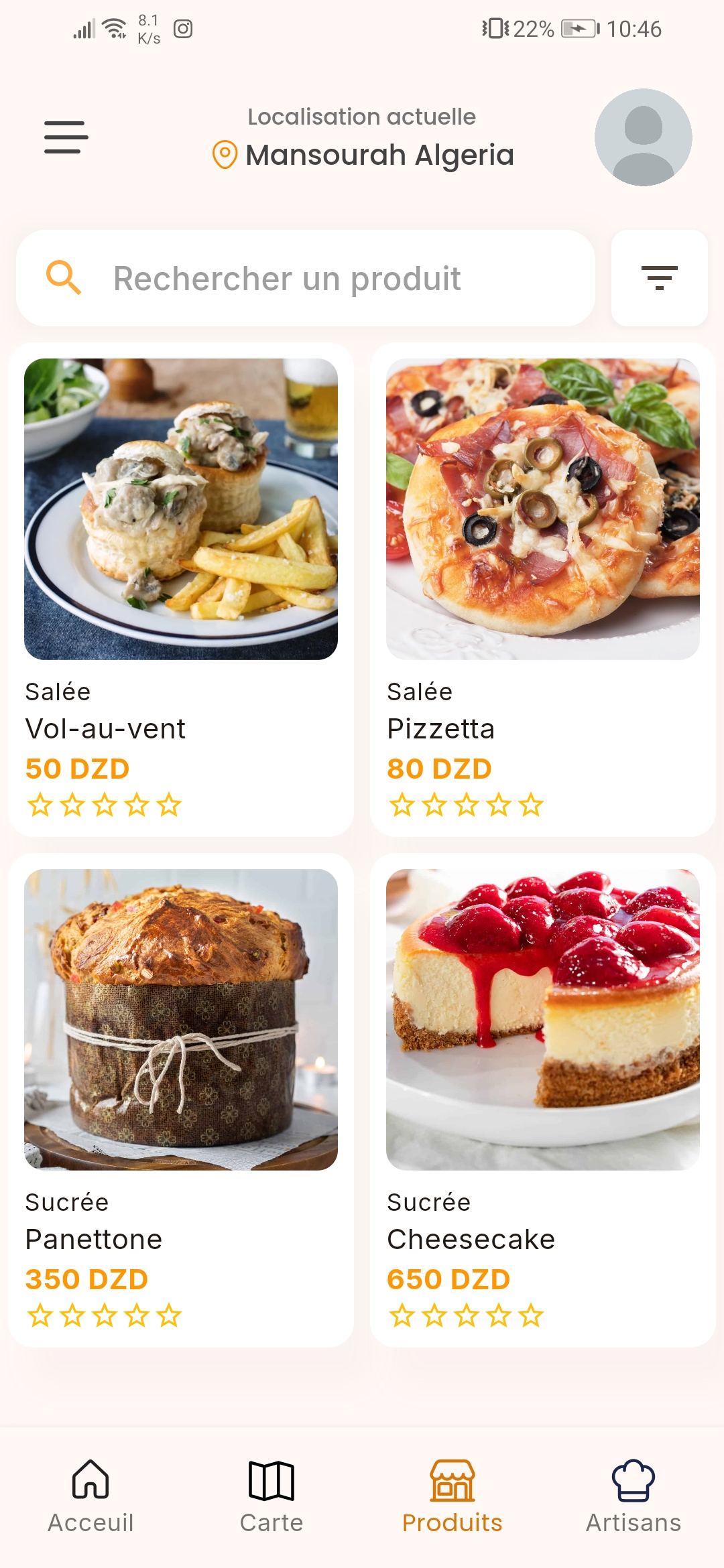 Algeria Eats mobile screenshot 3