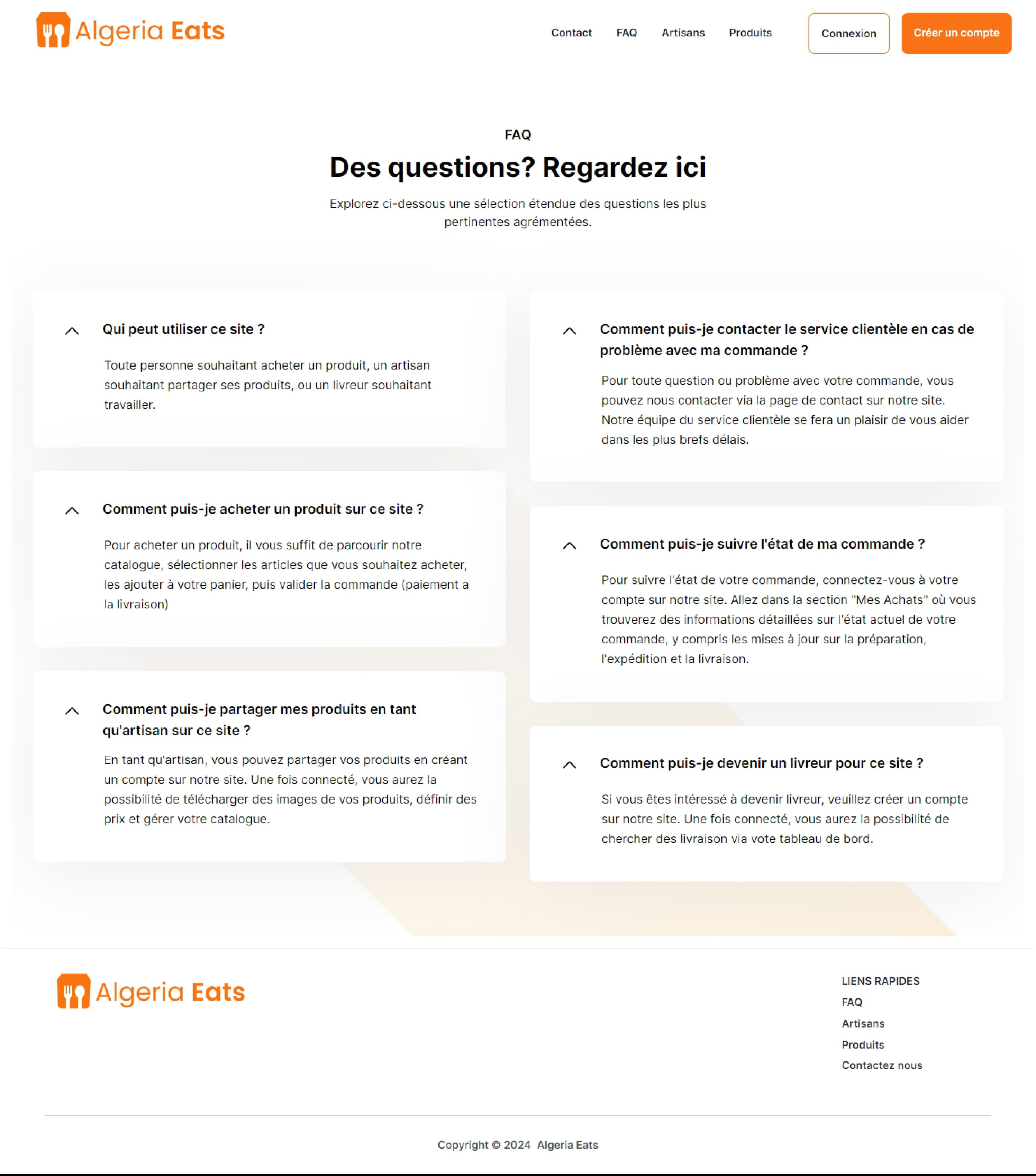 Algeria Eats web screenshot 3